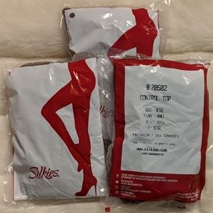Silkies control top XL honey beige pantyhose